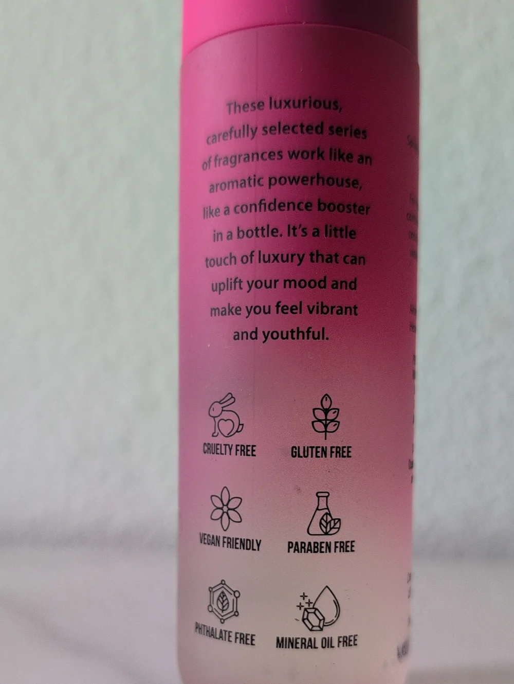 Nutrius Berry Bliss Body Mist - Pink 118ml